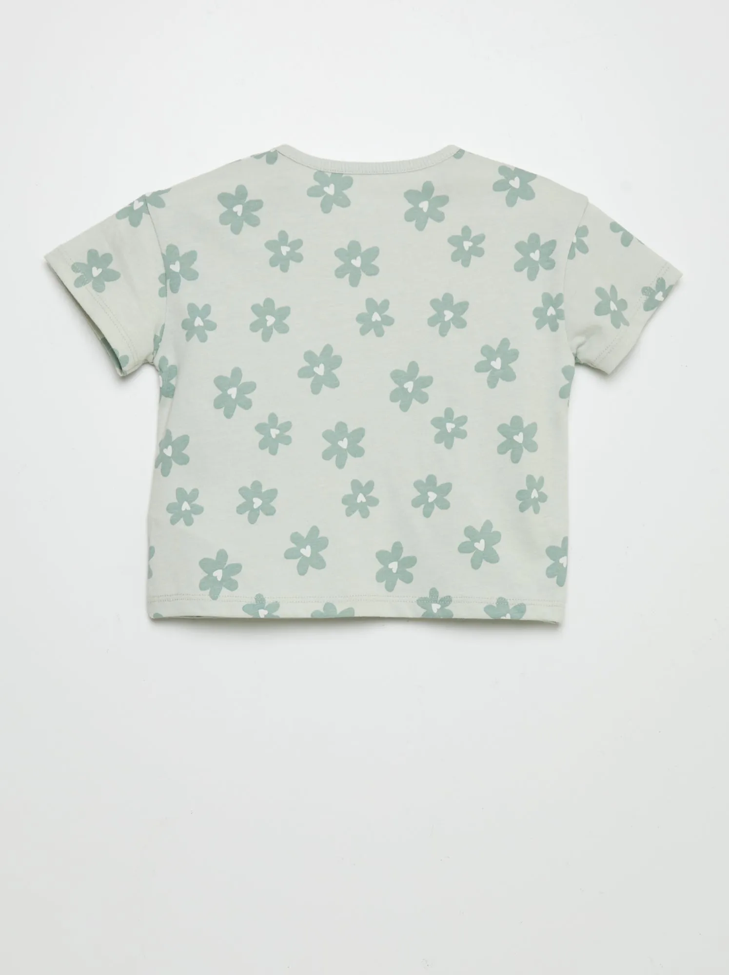 T-shirt oversize stampata - VERDE