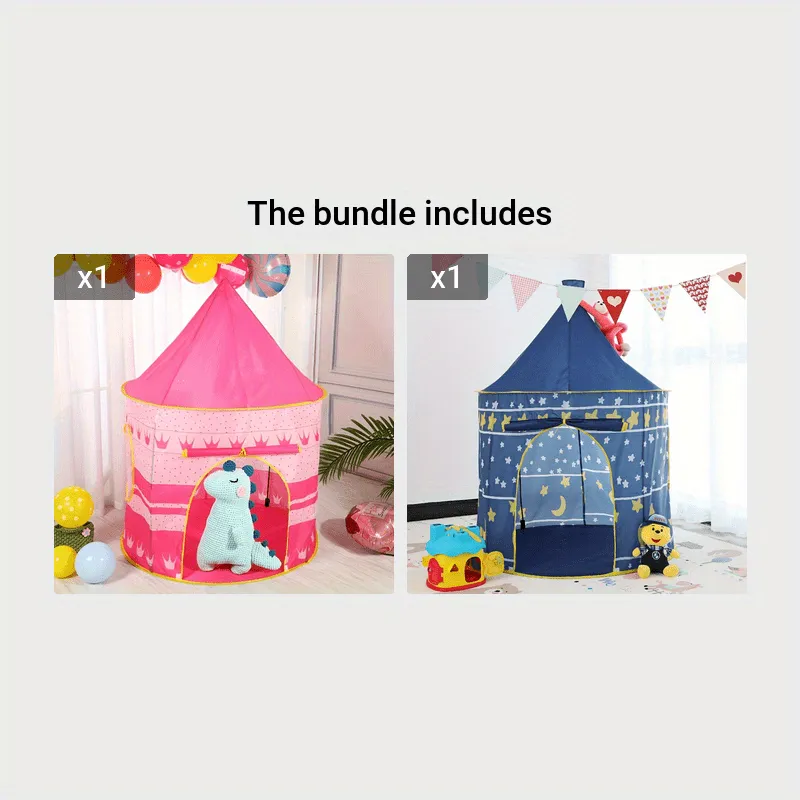 Tenda per bambini Casa da gioco Yurta Castello al coperto Tenda piccola Tenda per bambini Regalo di Natale di Halloween