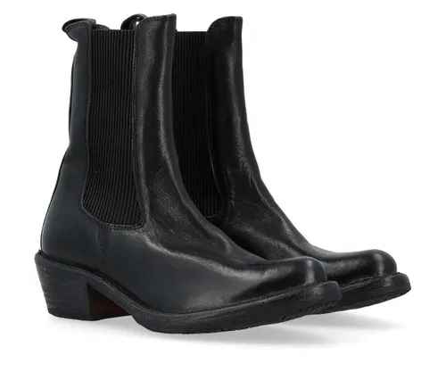 Texano Moma in pelle nera