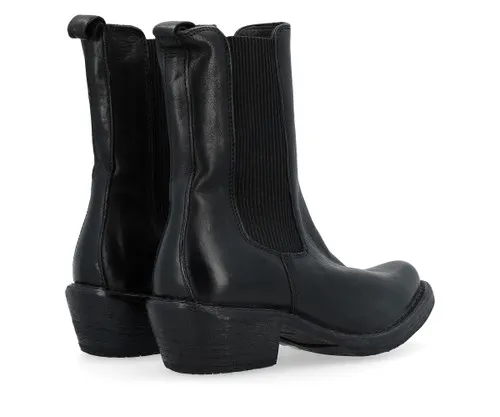Texano Moma in pelle nera