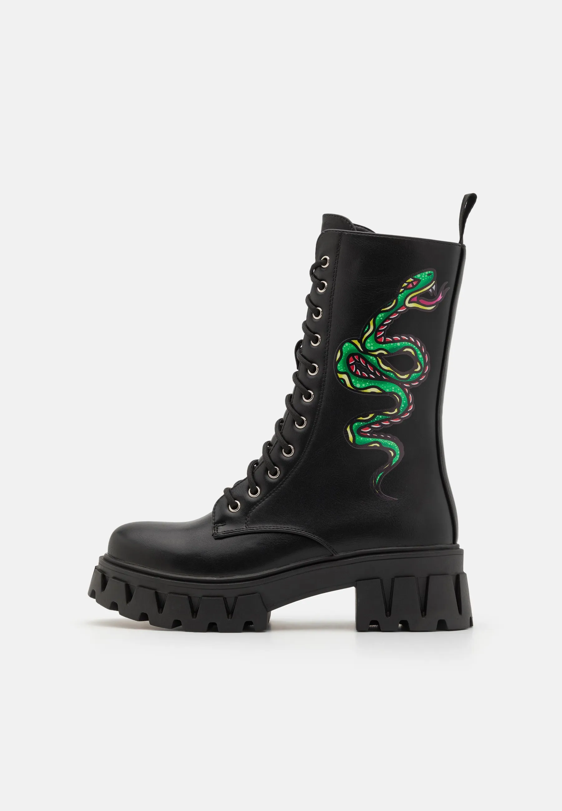 TRIALS OF A SERPENT & DAGGER BOOTS - Stivali con plateau