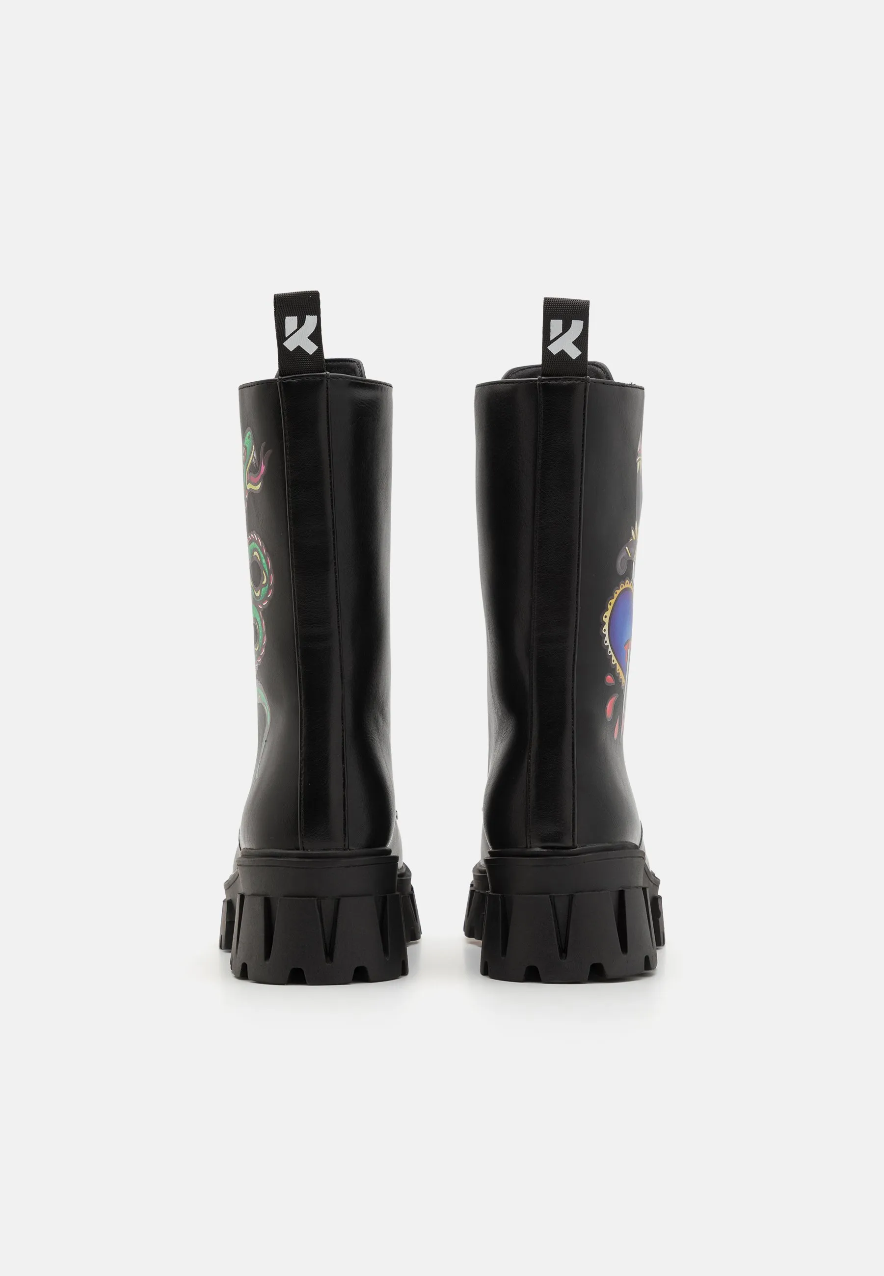 TRIALS OF A SERPENT & DAGGER BOOTS - Stivali con plateau