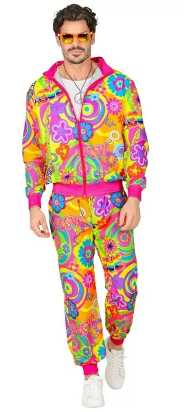 Tuta neon hippie love unisex