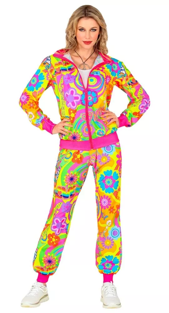 Tuta neon hippie love unisex