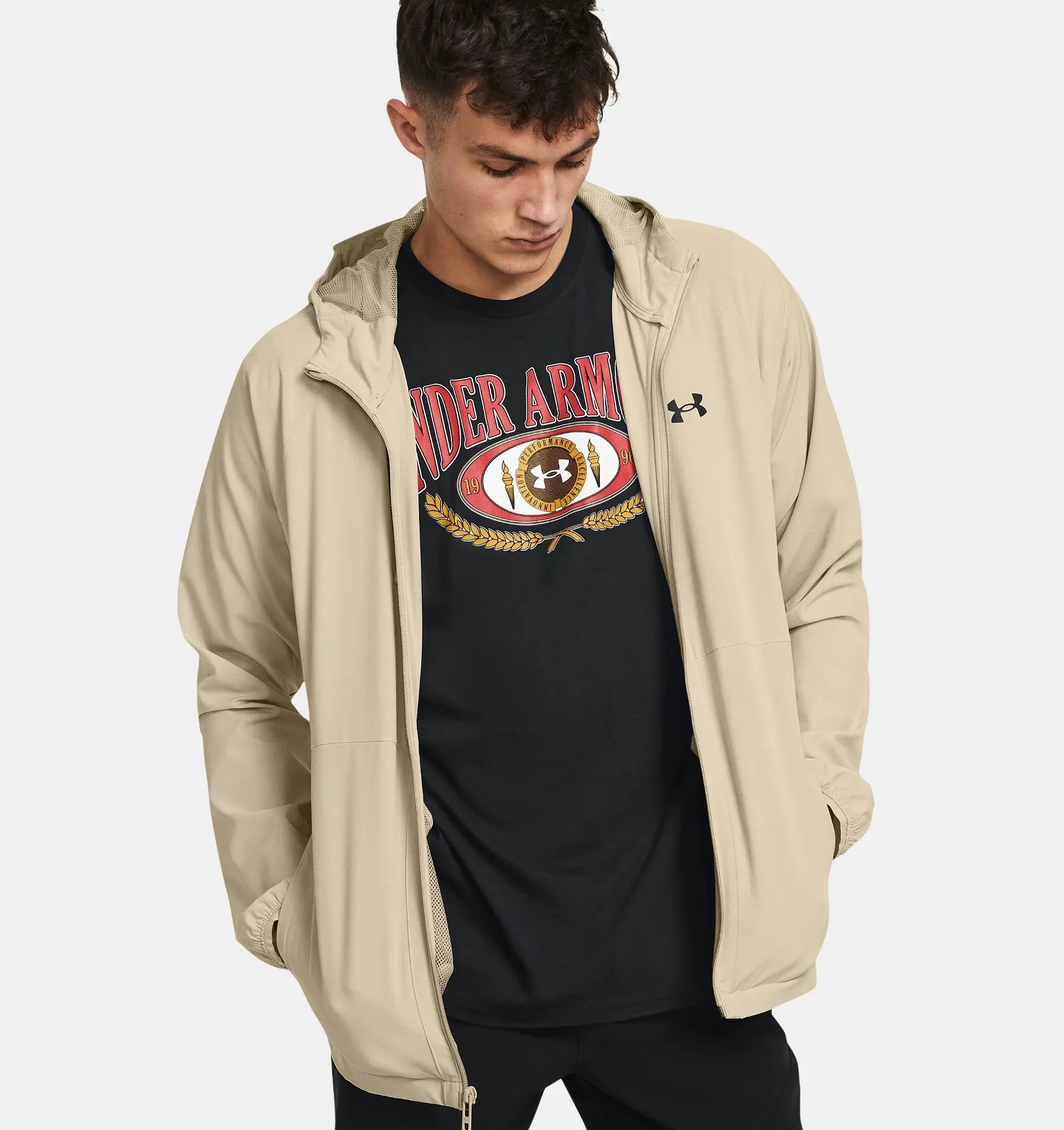 Under Armour Stretch Woven Windbreaker Jacket Uomo