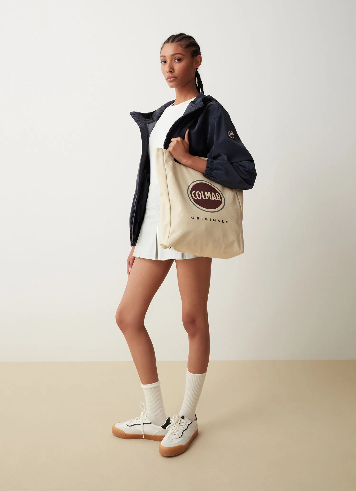 Unisex bag in cotton canvas