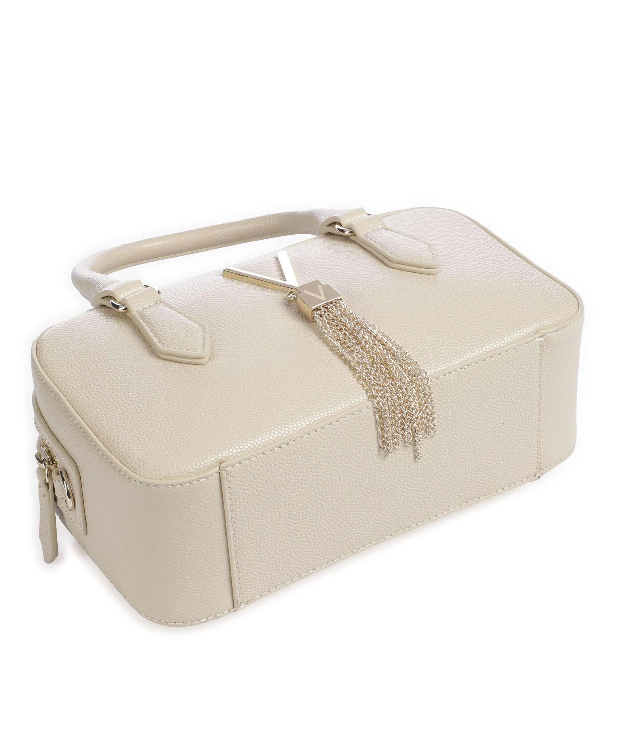  Valentino Bags Divina Borsa a mano pelle sintetica beige  