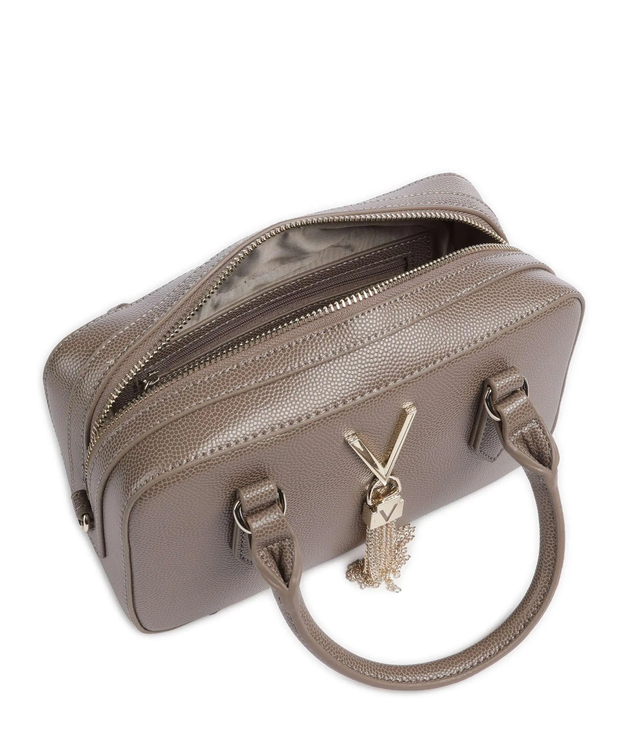  Valentino Bags Divina Borsa a mano pelle sintetica taupe  