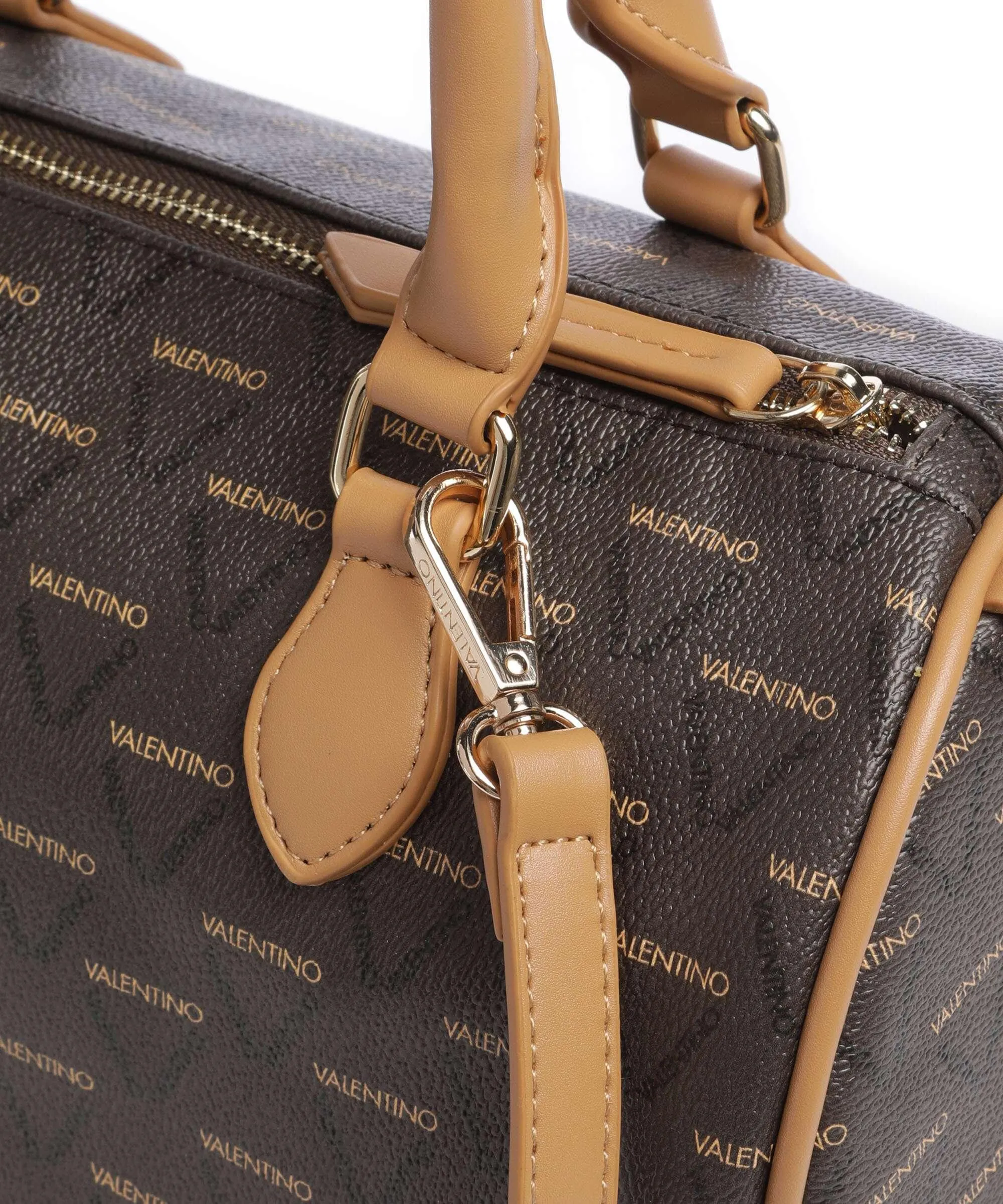  Valentino Bags Liuto Borsa a mano pelle sintetica marrone scuro  