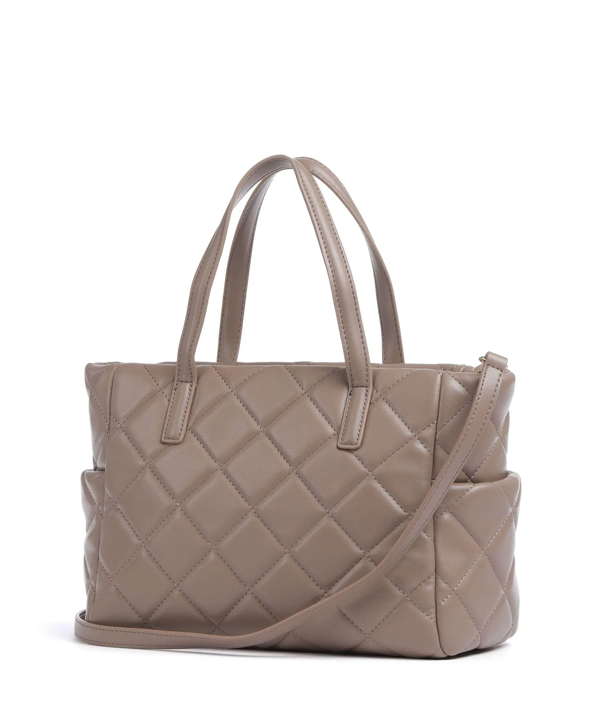  Valentino Bags Ocarina Borsa a mano pelle sintetica taupe  