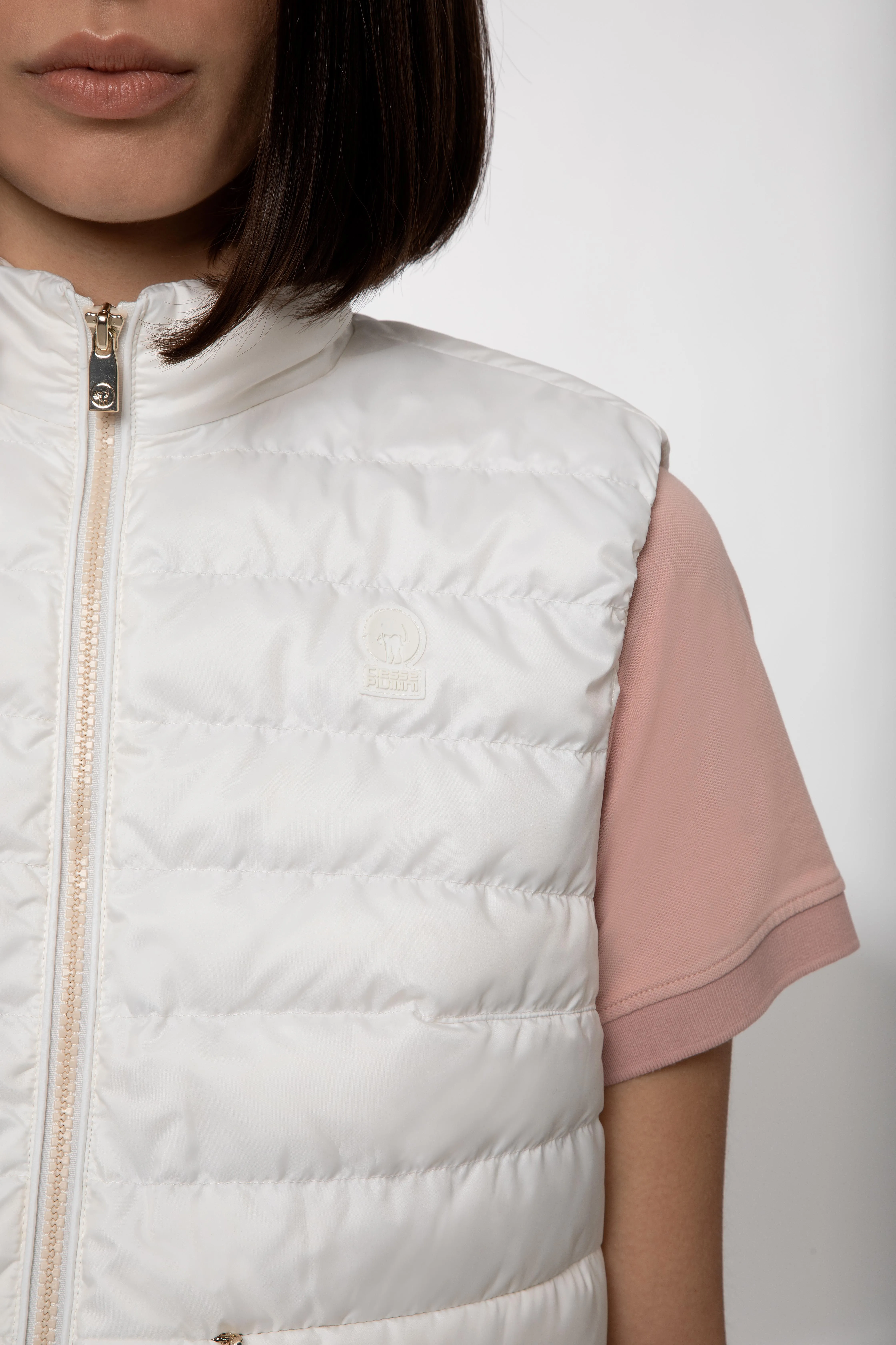 VIVI – WHITE CROP GILET