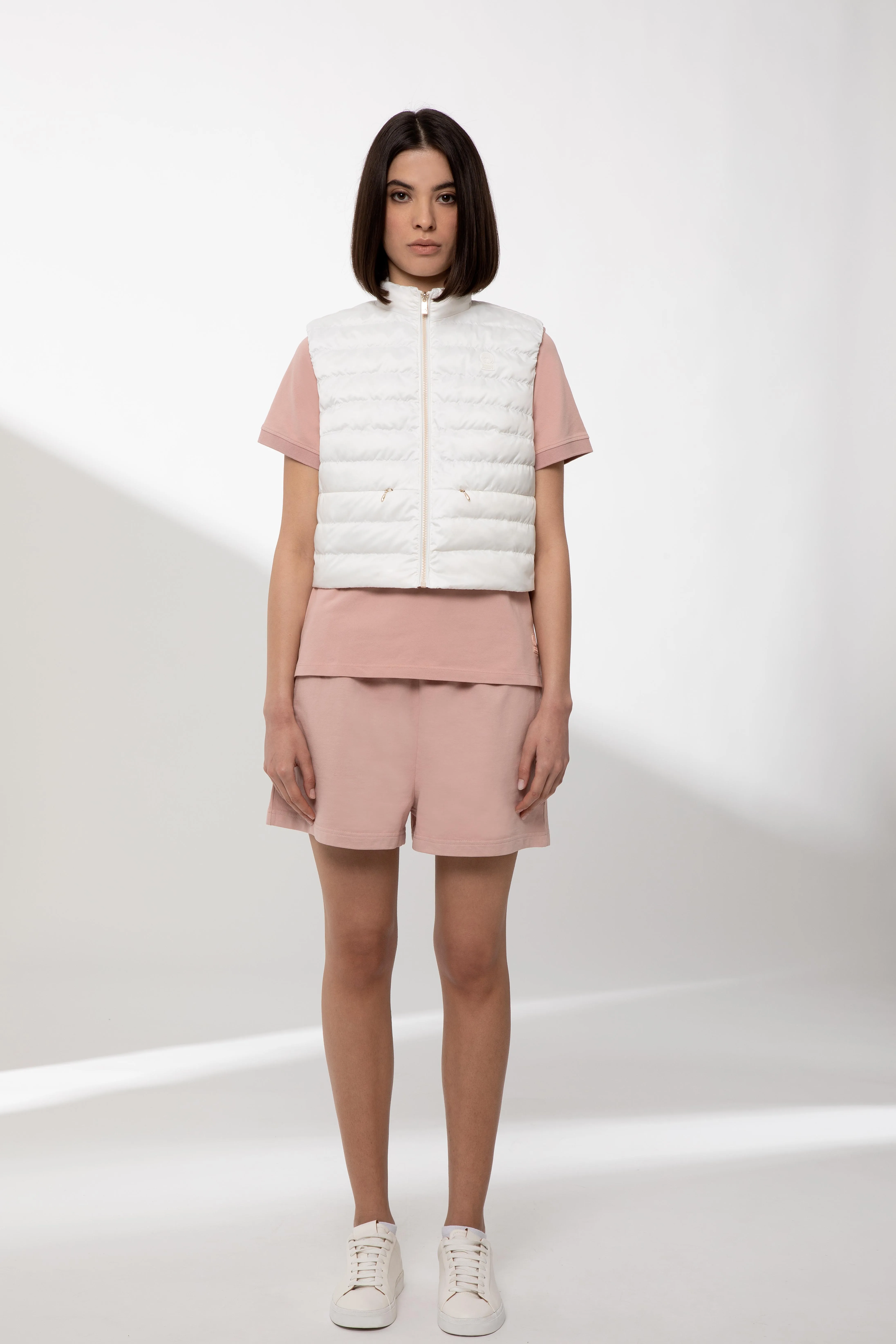 VIVI – WHITE CROP GILET