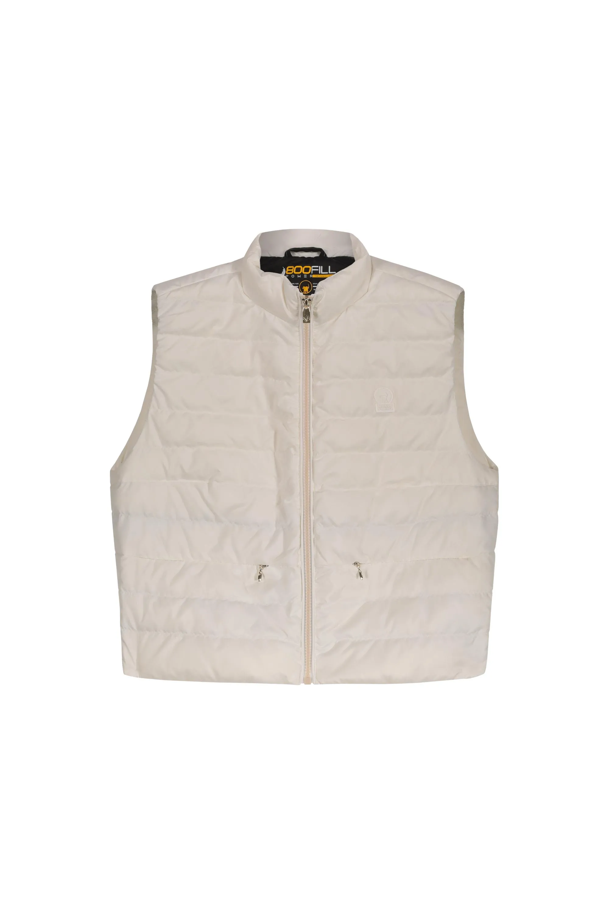 VIVI – WHITE CROP GILET