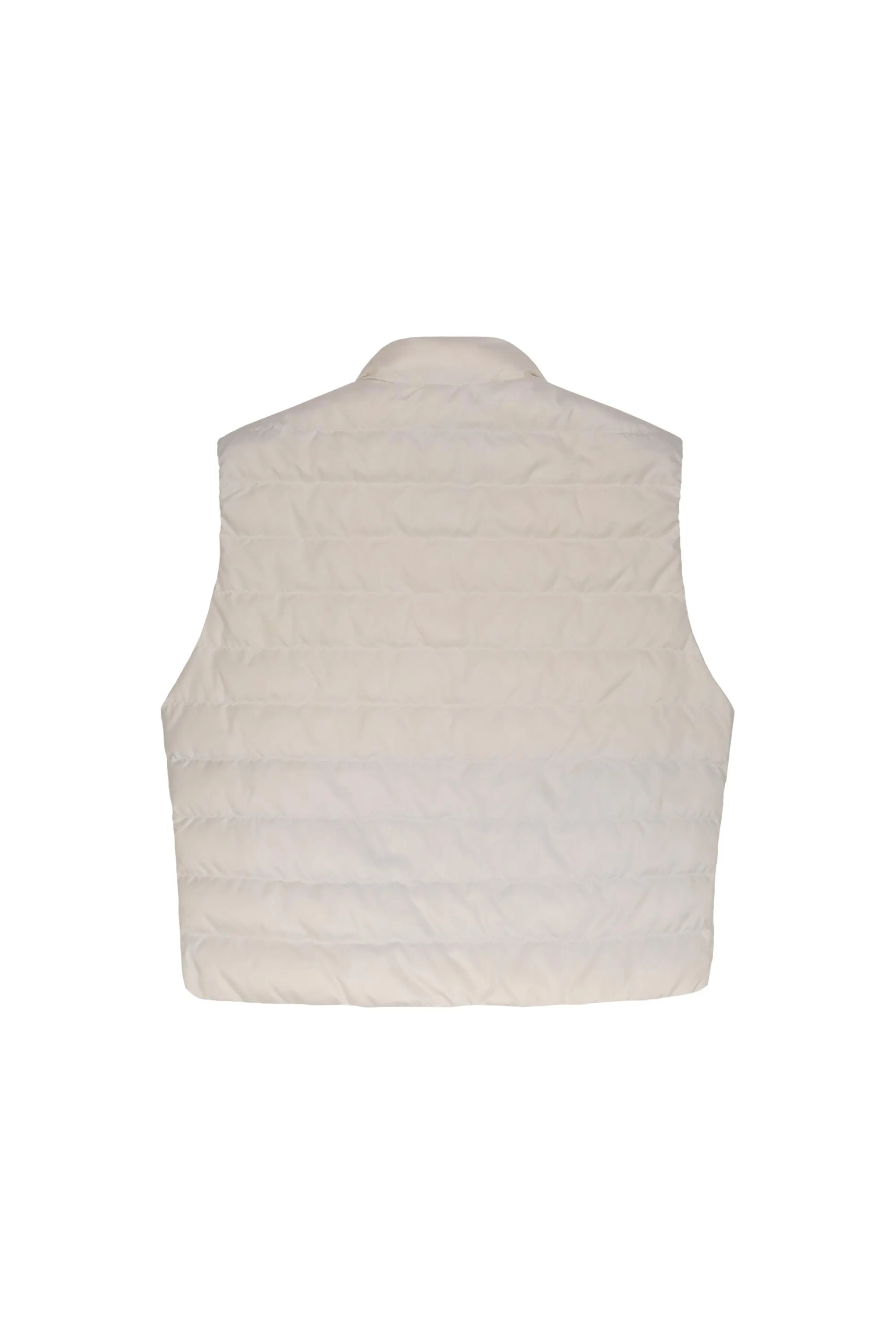 VIVI – WHITE CROP GILET