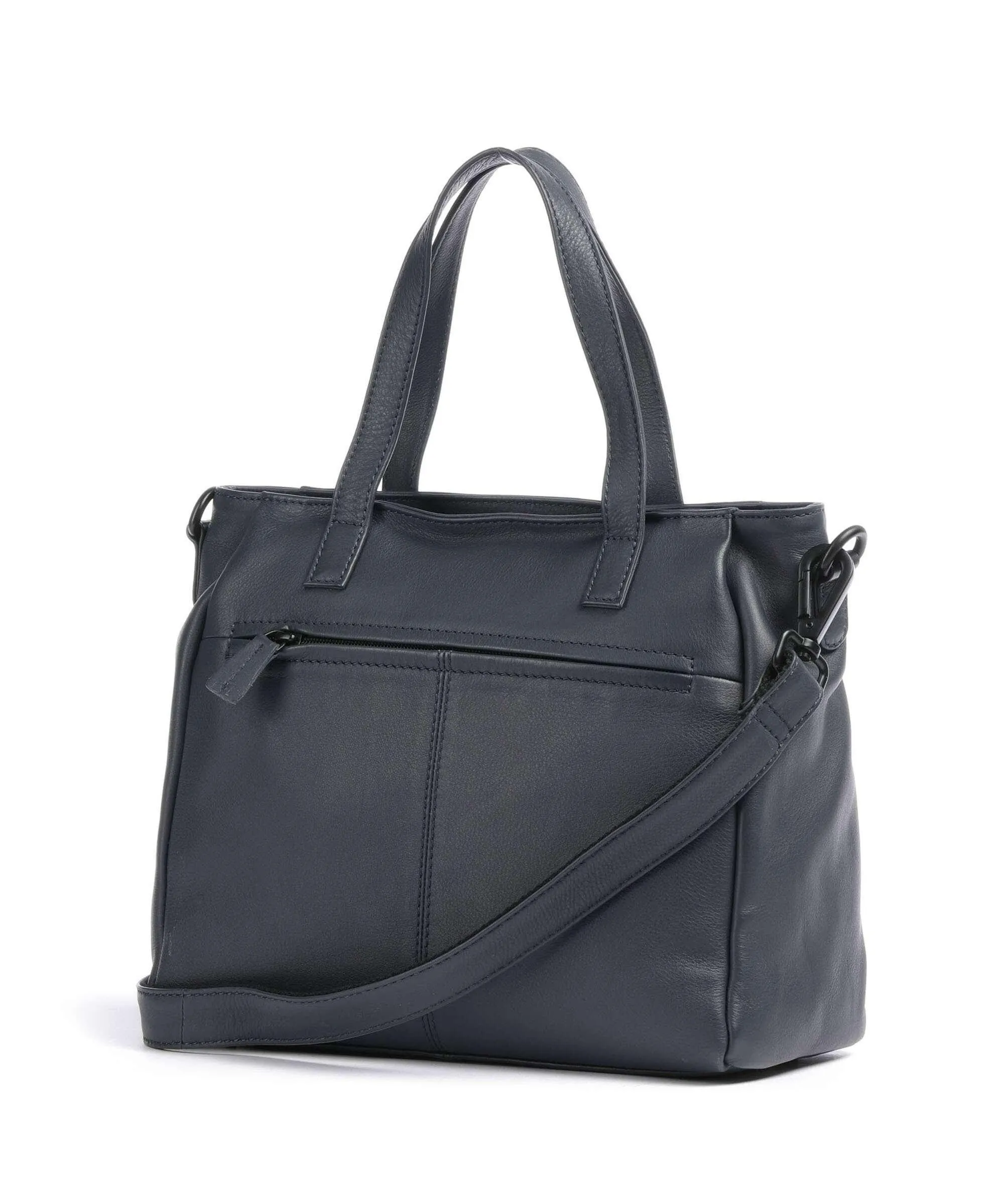  Voi 4Seasons Taya Borsa a mano pelle a grana fine blu scuro  