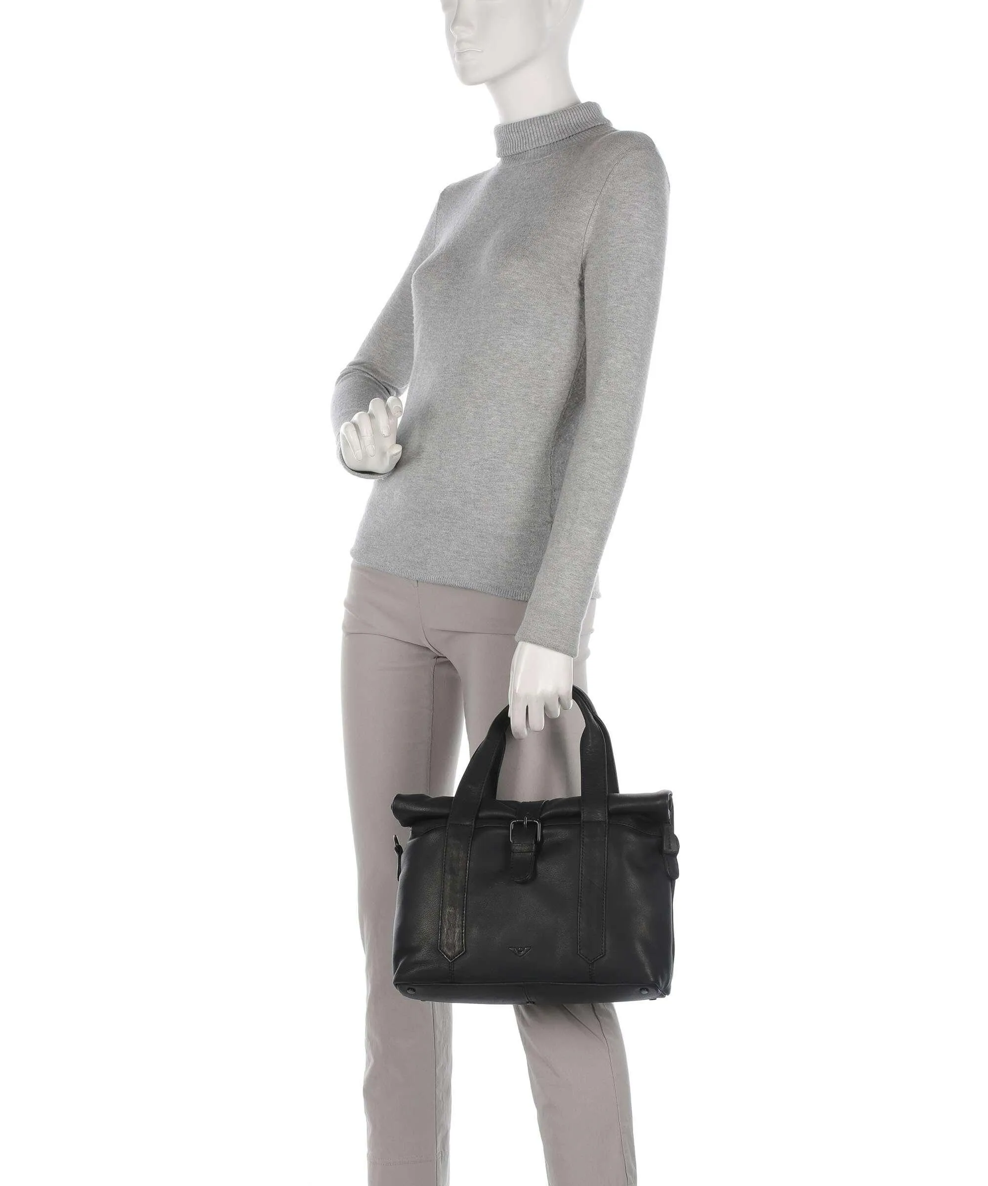  Voi 4Seasons Ziska Borsa a mano pelle a grana fine nero  
