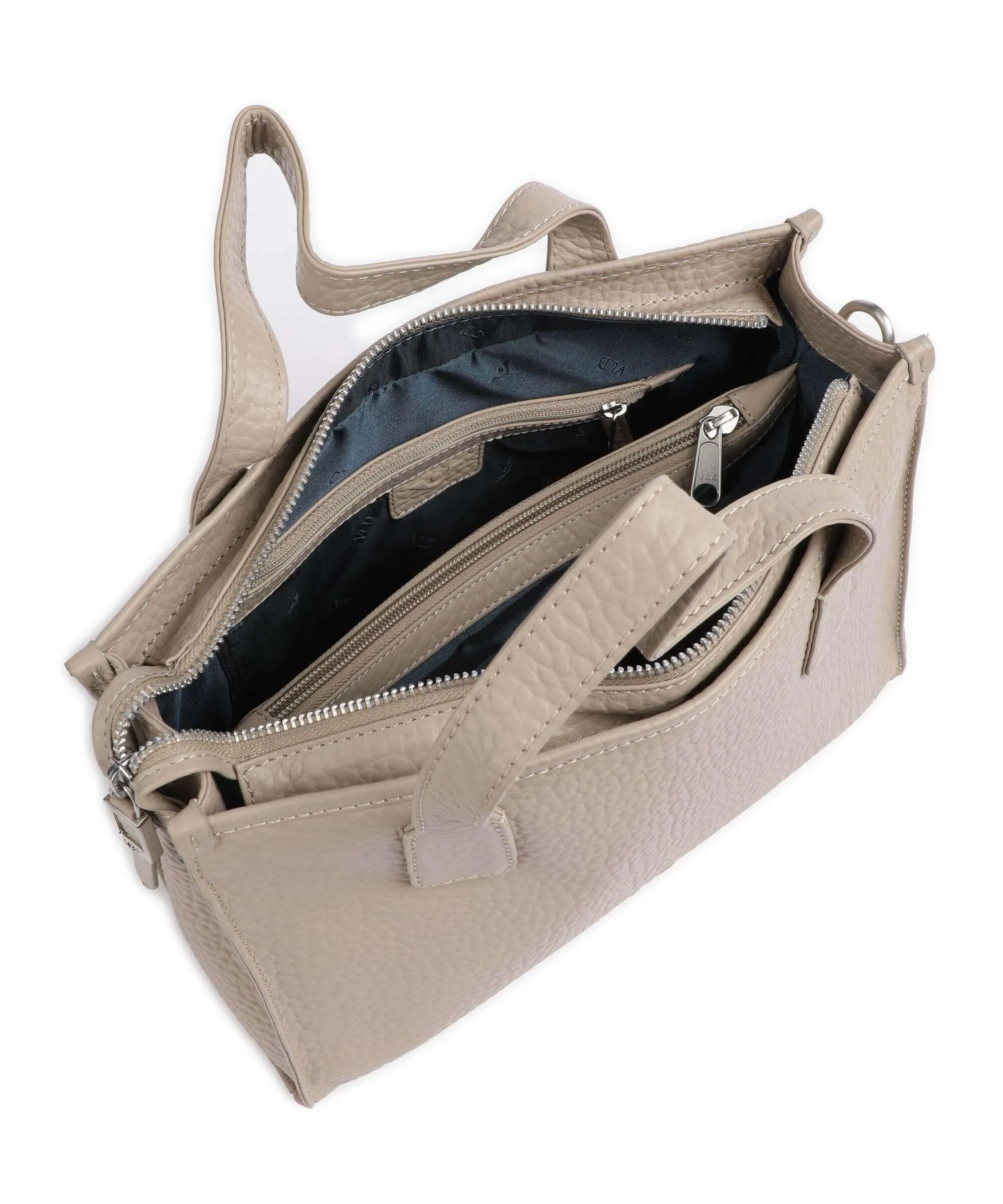  Voi Hirsch Gabrielle Borsa a mano pelle granulata beige  