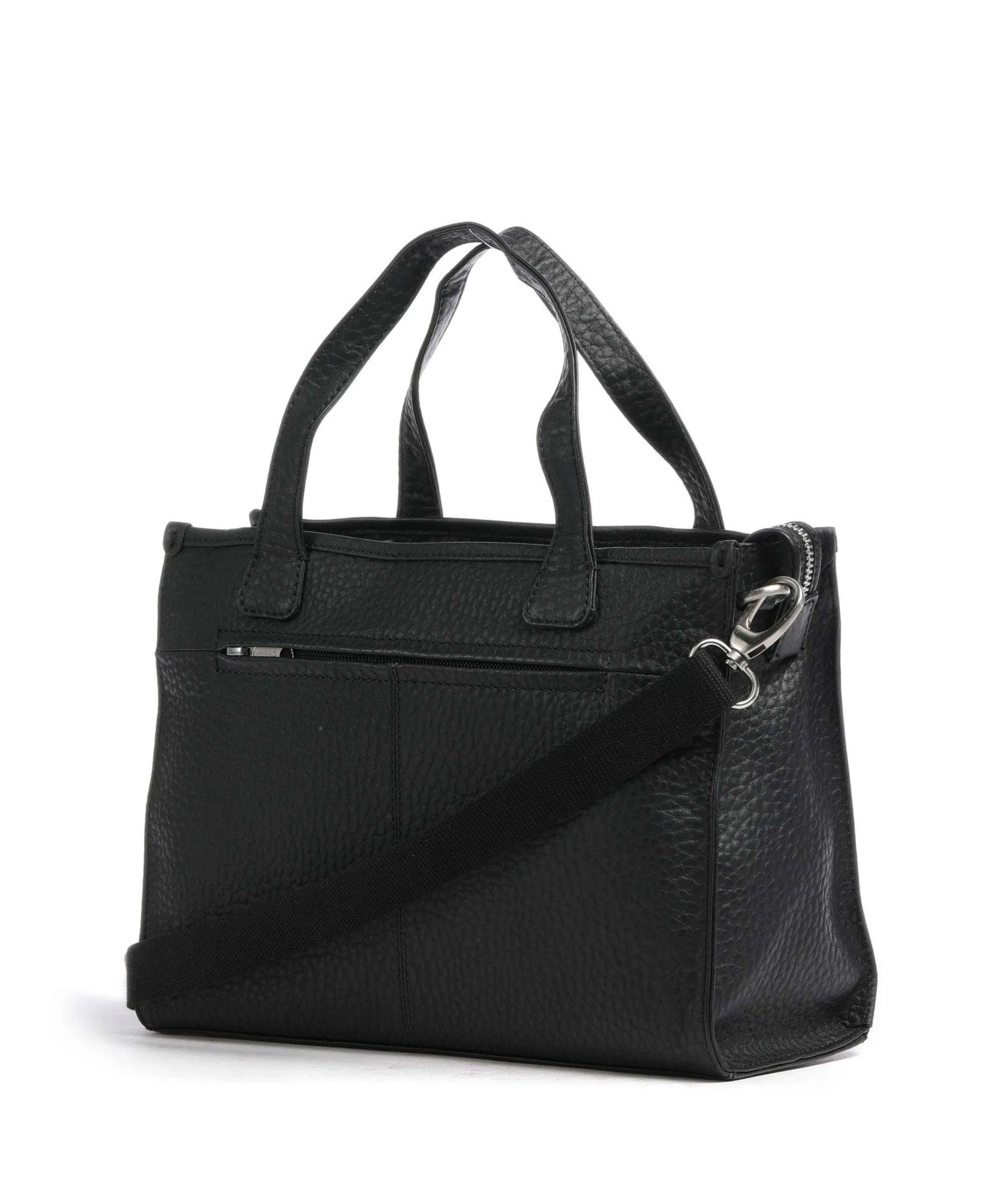  Voi Hirsch Gabrielle Borsa a mano pelle granulata nero  