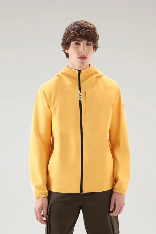 WOOLRICH Giacca Pacific impermeabile con cappuccio
